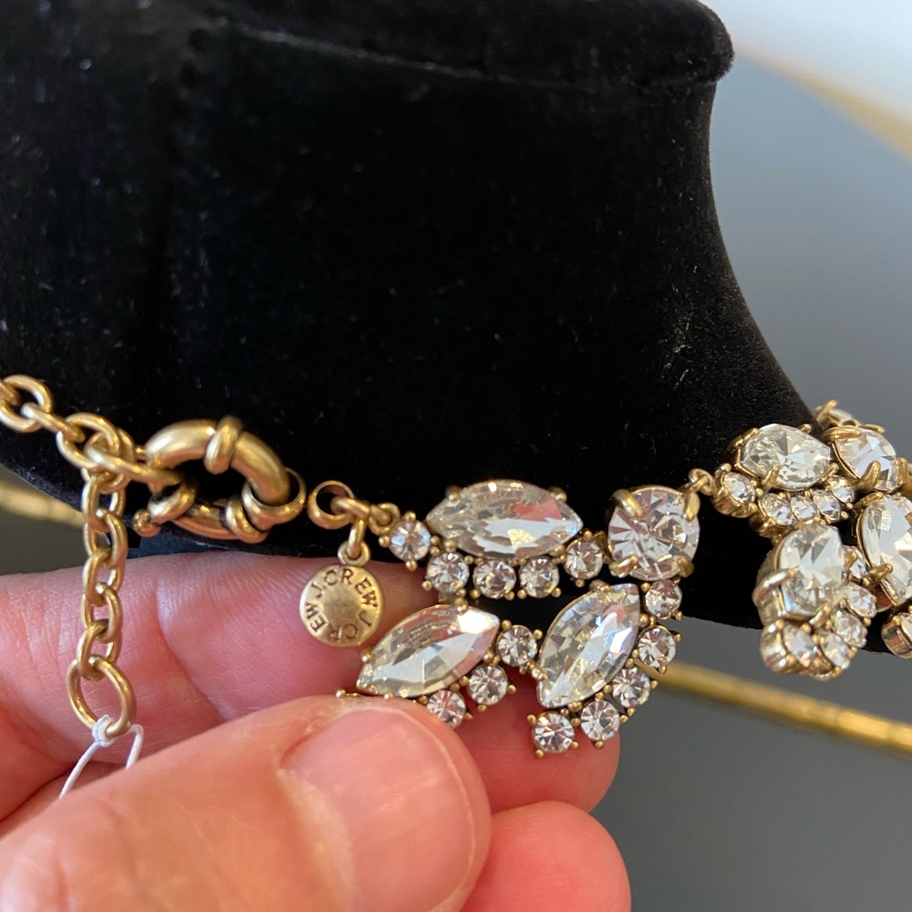 NWT J. Crew Crystal statement necklace - Picture 11 of 17
